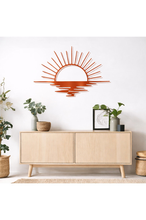 Modern Metal Duvar Tablosu | Salon & Ofis Duvar Dekoru | Premium Metal Duvar Süsü