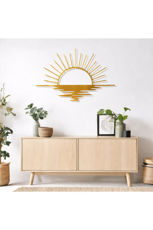 Modern Metal Duvar Tablosu | Salon & Ofis Duvar Dekoru | Premium Metal Duvar Süsü