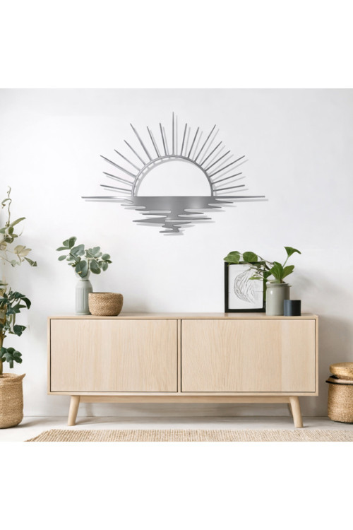 Modern Metal Duvar Tablosu | Salon & Ofis Duvar Dekoru | Premium Metal Duvar Süsü