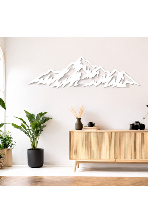 Modern Metal Duvar Tablosu | Salon & Ofis Duvar Dekoru | Premium Metal Duvar Süsü