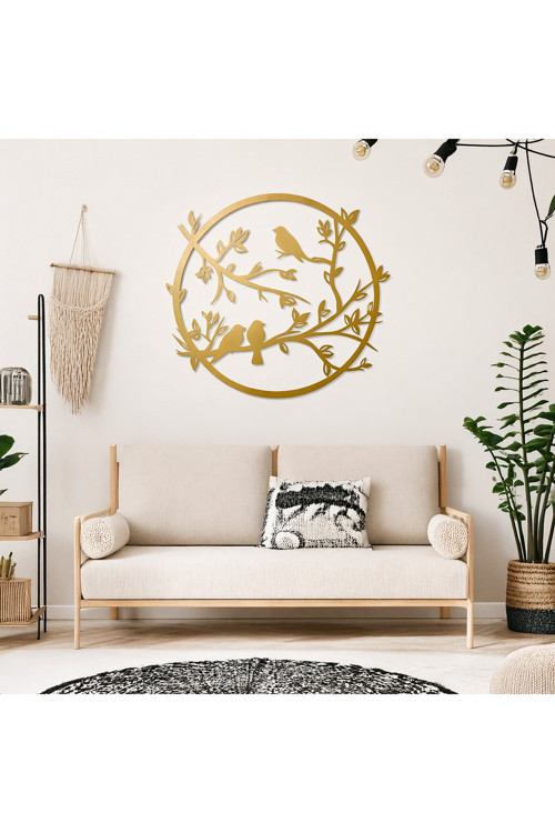 Modern Metal Duvar Tablosu | Salon & Ofis Duvar Dekoru | Premium Metal Duvar Süsü