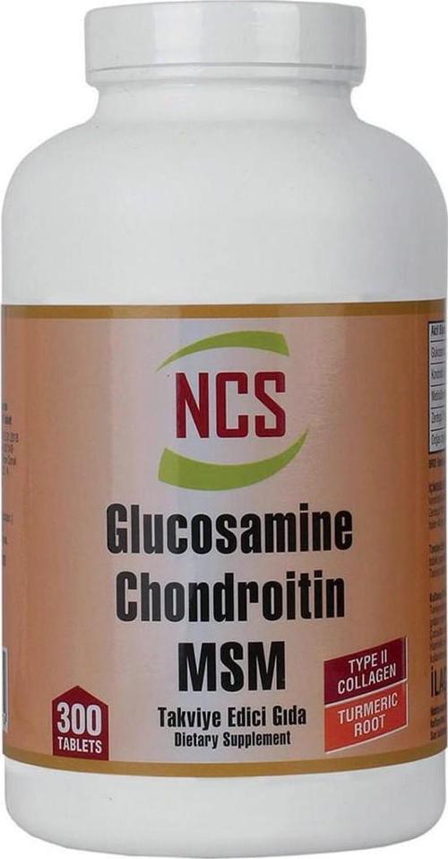 Glucosamine Chondroitin Msm Type Iı Collagen Turmeric 300 Tablet