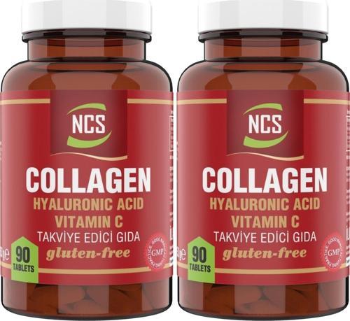 Hidrolize Collagen 1000 Mg Hyaluronic Acid Vitamin C 2 Adet 90 Tablet