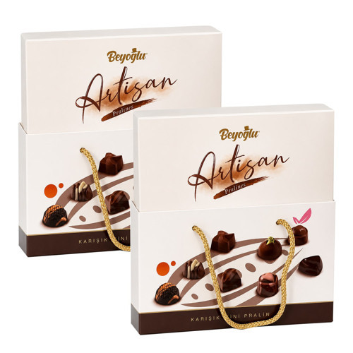 Artizan Karışık Pralin Hediyelik Çikolata 160 Gr x 2 Adet