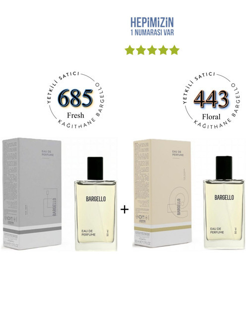 685 + 443 Erkek/Kadın Parfüm Edp 50 ml Fresh/Floral - Mnms685443
