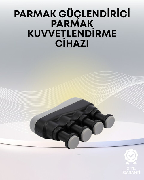 Ergonomik Parmak Egzersiz Aleti - El ve Bilek Güçlendirici