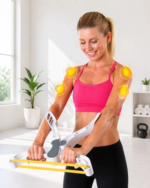 Taşınabilir Direnç Bantlı Ev Fitness Kol Güçlendirme Aleti - Evde Vücut Geliştirme İçin Mükemmel