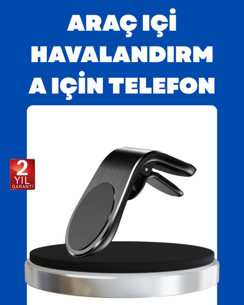 Kalorifer Izgaralı Manyetik Telefon Tutucu - Sarsıntı Geçirmez, Araç İçin En İyi Telefon Tutucu