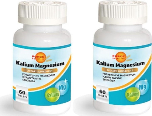 Potasyum Magnesyum 60 Tablet - 2 Kutu