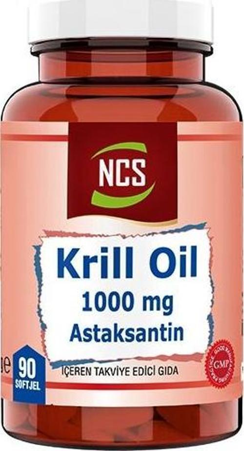 Krill Oil 1000 Mg Astaksantin 2 Mg 90 Softgel
