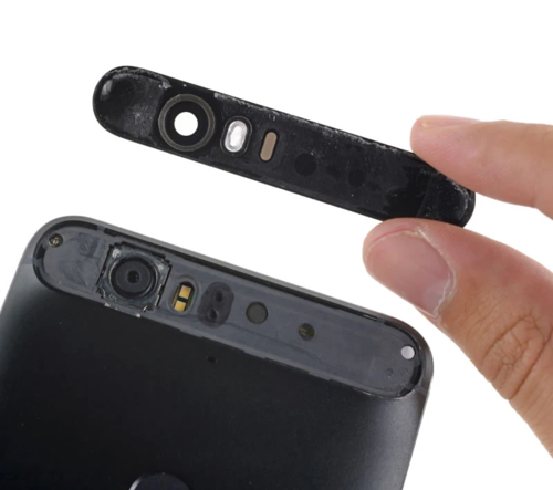 Huawei Nexus 6P Kamera Lens Kapak (5775) - Değiştirilebilir Yedek Parça