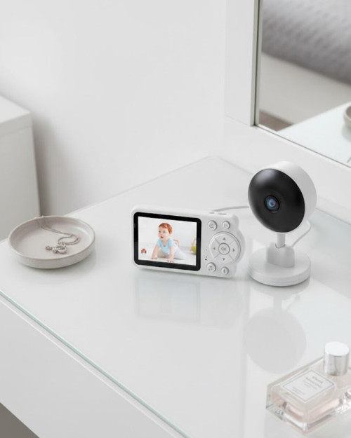 FHSS Teknolojili Güvenli Bebek Monitörü - Kızılötesi Görüş ve WiFi'siz Bağlantı ile Endüstri Standartları