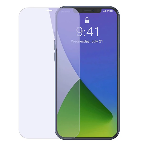 iPhone 12/12 Pro 6.1" 0.3 mm Anti-Blue Light Cam Ekran Koruyucu 2’li Set – Göz Yormayan Full Kapak Koruma