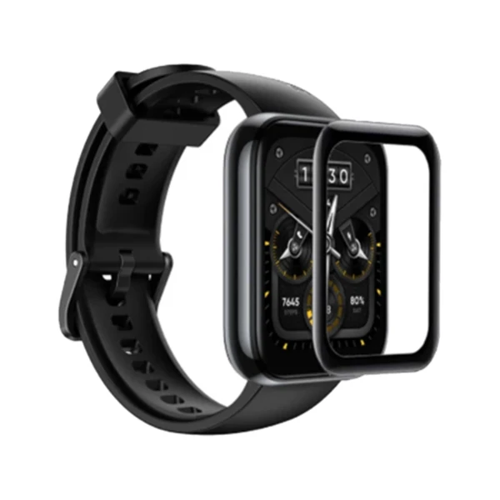 Oppo Realme Watch 2 Pro 3D Full Kaplama Ekran Koruyucu – Çizilmeye Karşı Dayanıklı Pet+Pmma