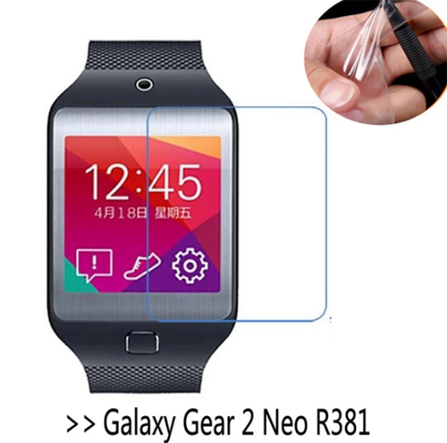 Ally Samsung Gear 2 Neo Ultra Hd Seffaf Ekran Koruyucu - 2 Katmanlı Darbe Emici