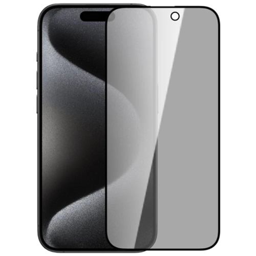 iPhone 15 Gizlilik Camı 3D Full Privacy Anti-Spy Ekran Koruyucu