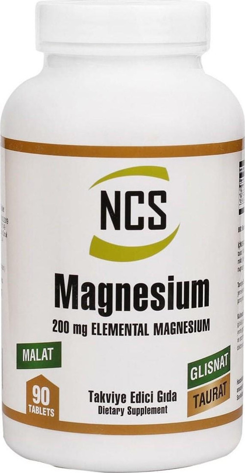 Magnesium 200 Mg Malat Taurat Glisinat 90 Tablet