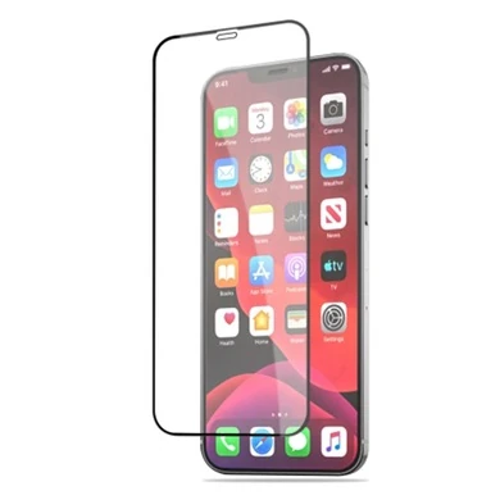 iPhone 12 & 12 Pro 6.1" Full Glue 9H Temper Cam Ekran Koruyucu - Çizilmeye Karşı Ultra Dayanıklı