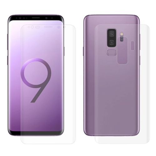 Galaxy S9+plus 3D Ön Arka Darbe Emici Full Ekran Koruyucu - 5775