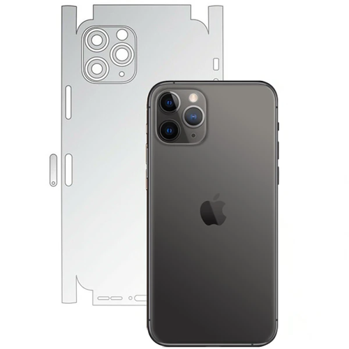 iPhone 11 Pro Max 6.5 Hidrojel Hayalet Arka Yan Tam Kaplama Film - Ultra İnce 0.15mm Koruyucu