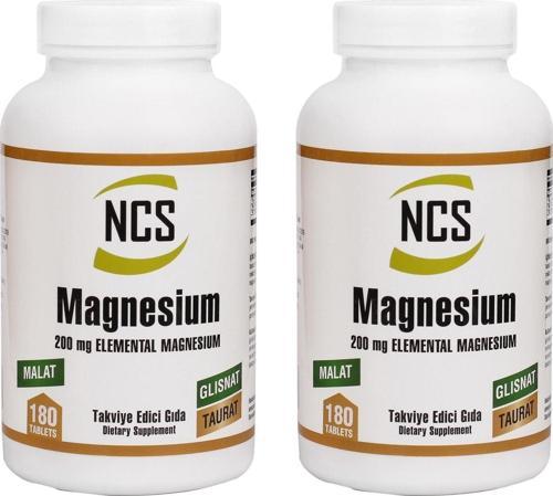 Magnesium Malat Glisinat Taurat 2 Kutu 360 Tablet