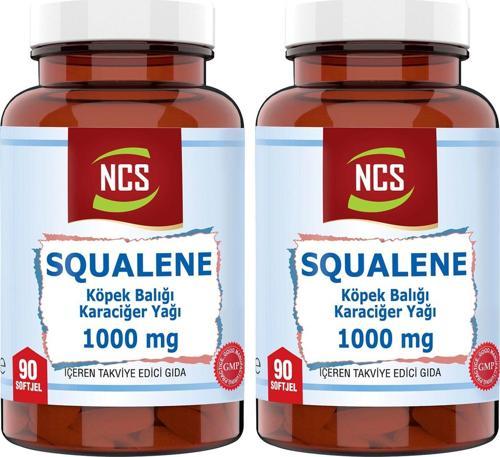 Squalene 1000 Mg Yumuşak Kapsül 2 Kutu 90 Softgel