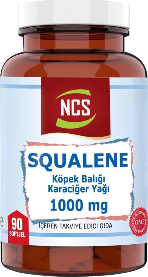 Squalene Köpek Balığı Karaciğer Yağı 1000 Mg 90 Tablet