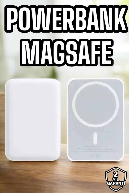 Yüksek Performanslı MagSafe Batarya - 15W Hızlı Şarj ve Manyetik Tasarım