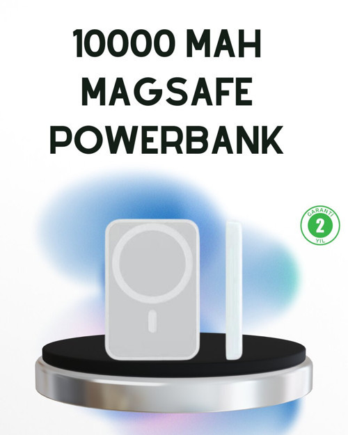 Kablosuz MagSafe Powerbank 10000 mAh - iPhone Uyumlu ve Isı Dağılımlı