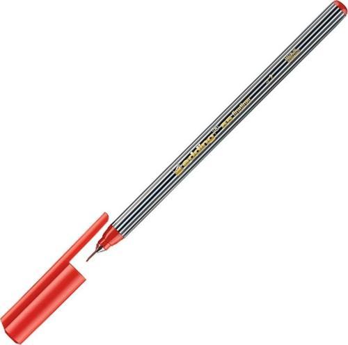 İnce Uçlu Keçeli Kalem 0.4 MM Kırmızı 55 (10 Lu Paket)