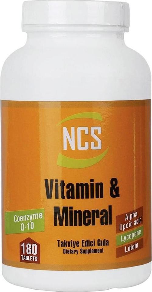 Vitamin Mineral Multivitamin 180 Tablet