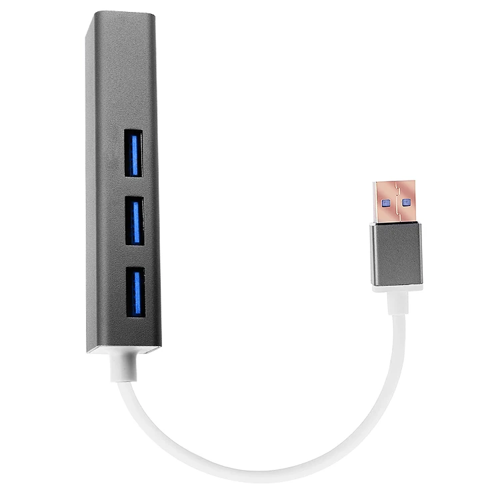 Gigabit USB 3.0 Çoklayıcı ve Ethernet Adaptörü - 3 Port, 5 Gbps Hız