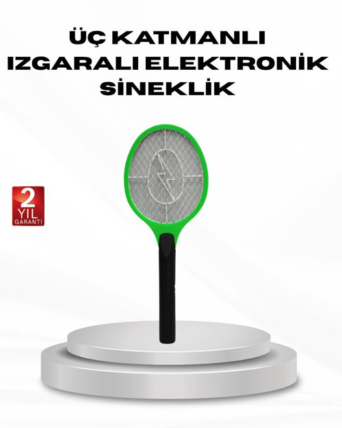 Elektronik Sinek Raket – Sessiz, Kimyasız ve Güvenli Yaz Sinek Kovalama Çözümü