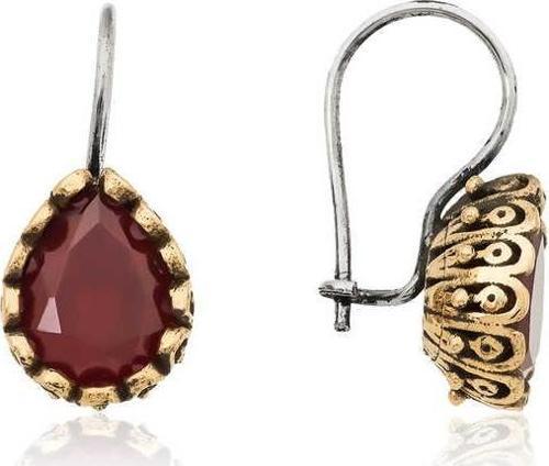 925 Ayar Gümüş Damla Otantik Küpe