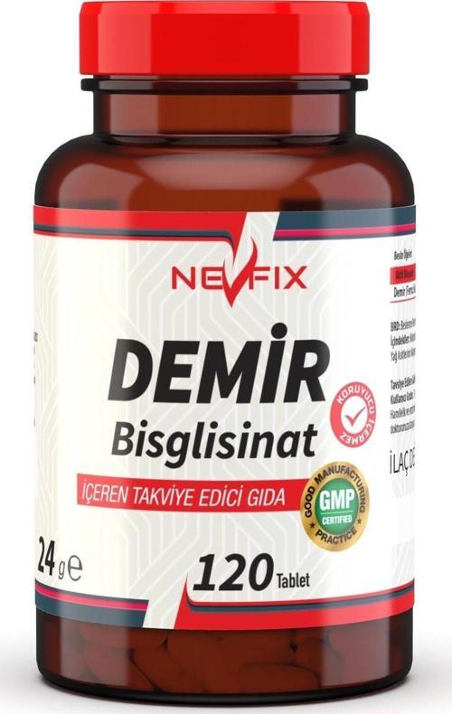 Demir Bisglisinat 120 Tablet