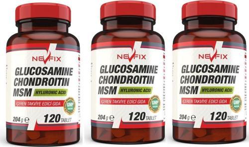 Glucosamine Chondroitin Msm 120 Tablet x 3 Kutu 360 Tablet