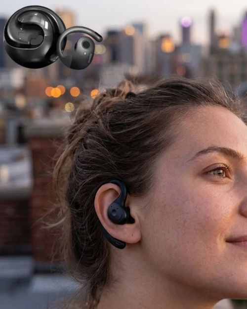 HiFi Ses Kablosuz Kulaklık Dokunmatik Kontrol Bluetooth Kulaklık - 36 Saat Pil Ömrü