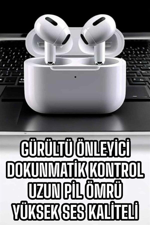 3. Nesil TWS Bluetooth Kulaklık Mikrofonlu ANC ve Dokunmatik Kontrol - Kablosuz Ses