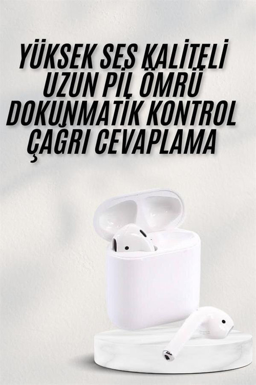 Kablosuz Kulaklık ANC Özelliği Dokunmatik Kontrol Mikrofonlu - Gürültü Önleme