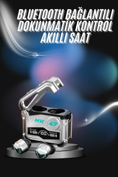 MK47 Kablosuz Oyun Kulaklığı - Düşük Gecikme, Bluetooth 5.0, IPX5 Su Direnci