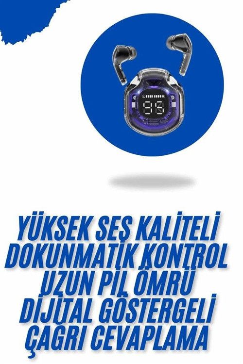 Kablosuz Gaming Kulaklık Bluetooth 5.3 ENC Hifi Stereo ve Powerbanklı