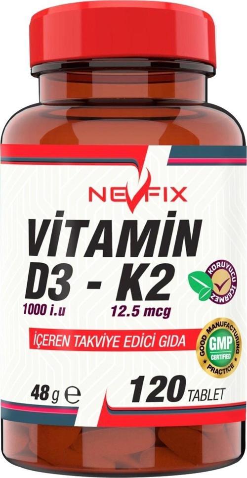 Vitamin D3 Vitamin K2 120 Tablet