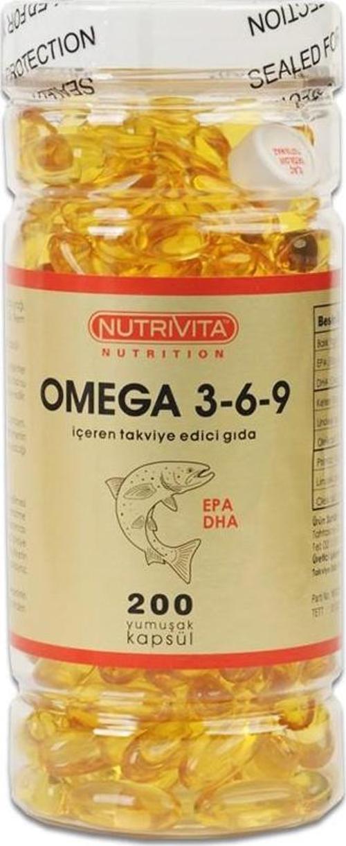 Nutrita Nutrition Omega 3 - 6 - 9