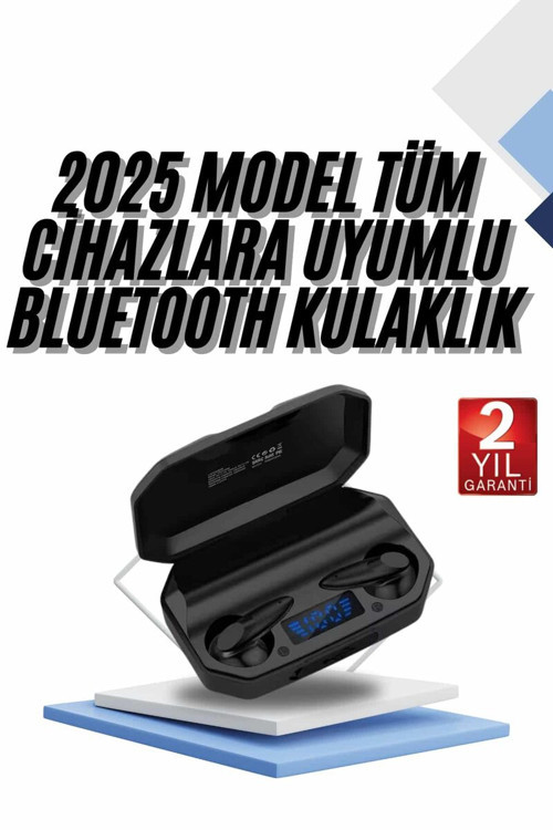 Gaming Kulaklık Bluetooth 5.2 Kablosuz Kulakiçi RGB Işıklı Çift Mikrofonlu - Düşük Gecikme ve Uzun Pil Ömrü