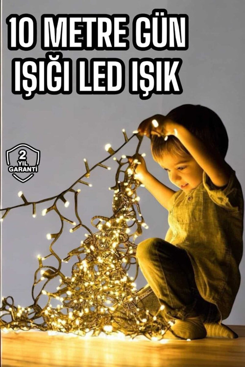 10 Metre Şerit Led Gün Işığı - Parti Süsleme ve Kontrol Uzmanı