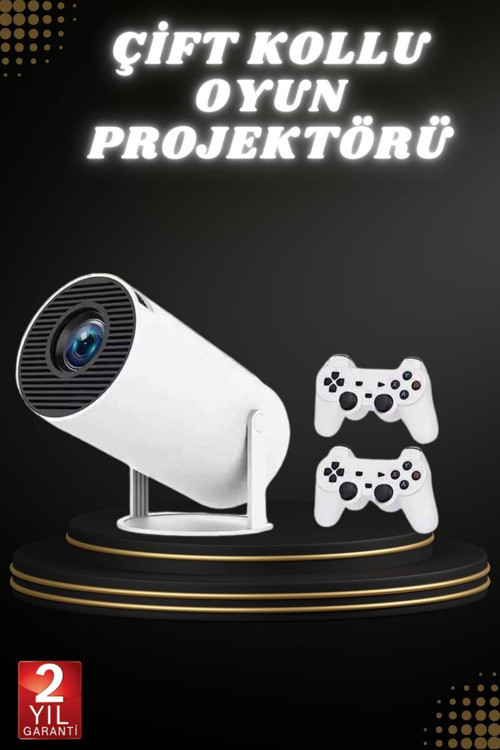 Taşınabilir Android Projeksiyon - 4K Çözünürlük, Wi-Fi 6 ve Bluetooth 5.0