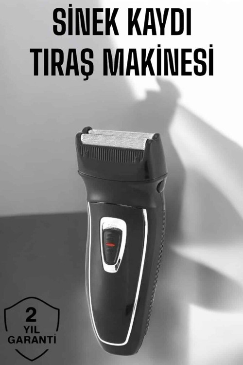 Profesyonel Paslanmaz Çelik Bıçaklı Saç ve Sakal Tıraş Makinesi - Şarjlı Çok Yönlü Kesim