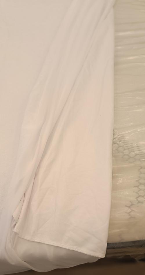 ALEZ Fitted 90171 Yatak koruyucu Sıvı Geçirmez 120x200 Full Kenar Terletmez El Yapım