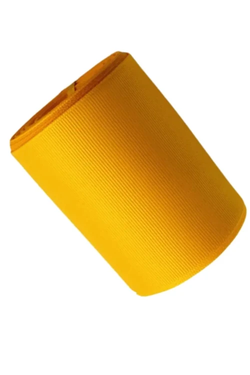 Grogren Kurdele 1 cm 10 Metre Hardal - Dayanıklı ve Dokulu Kumaş Aksesuarı
