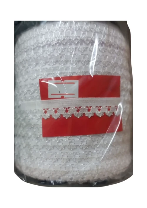 Şık Dantelli Çamaşır Lastiği 1 cm 1 Metre Beyaz 1. Model - Rahat ve Estetik Kullanım
